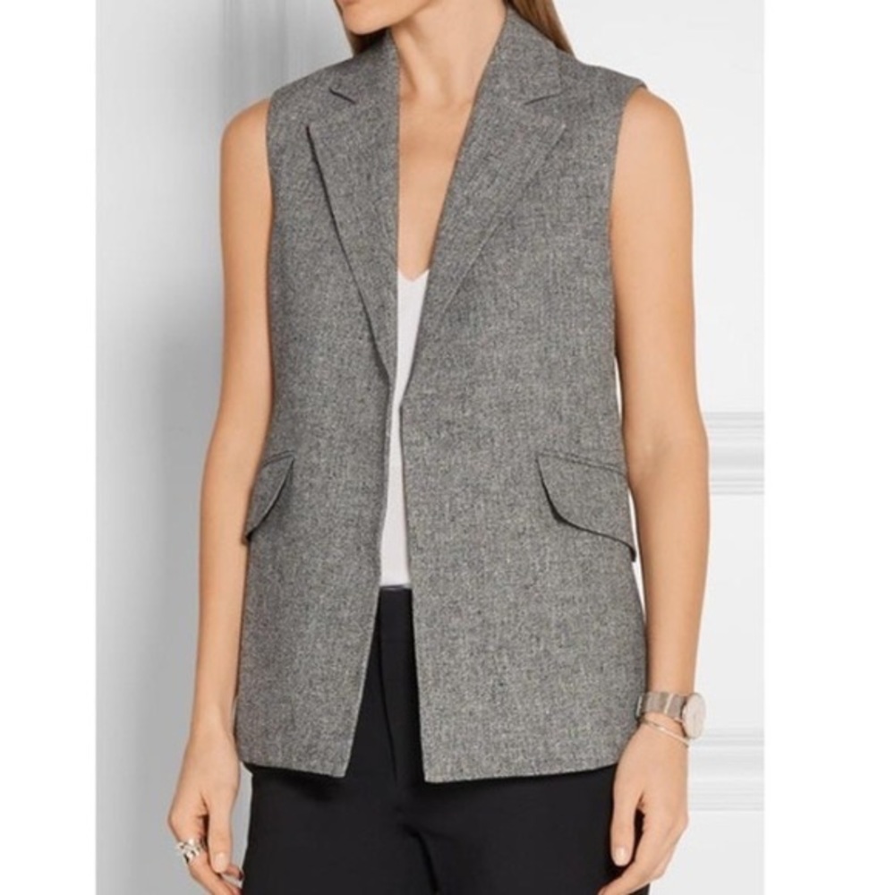 Theory Sedeia Linen Crepe Vest